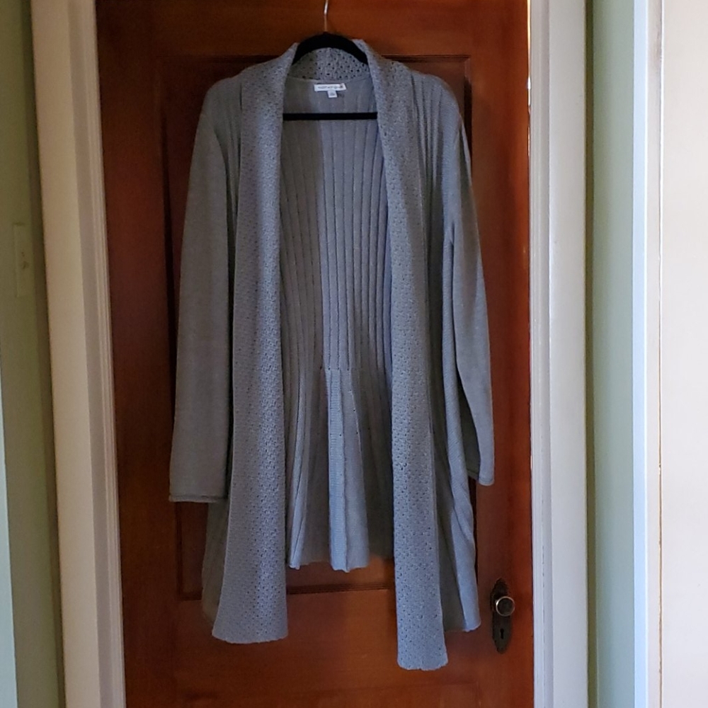 Size XL grey sweater shrug